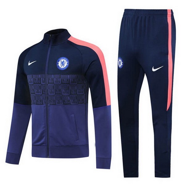 Chandal Chelsea 2020-2021 Azul Marino Naranja